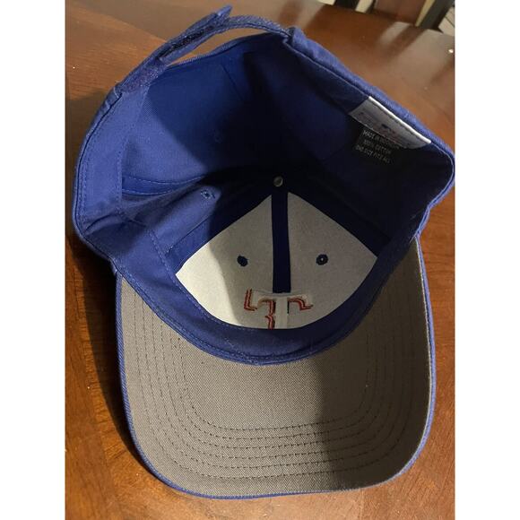 Texas Rangers Hat Snap Back New Genuine Merchandise By T.E.I. - Picture 5 of 6